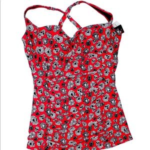 Torrid Plus Tankini Top NWT